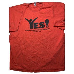YOUTH EMPOWERMENT SUMMIT ROTARY INTERNATIONAL  ADULT TEE- SIZE XXL RED